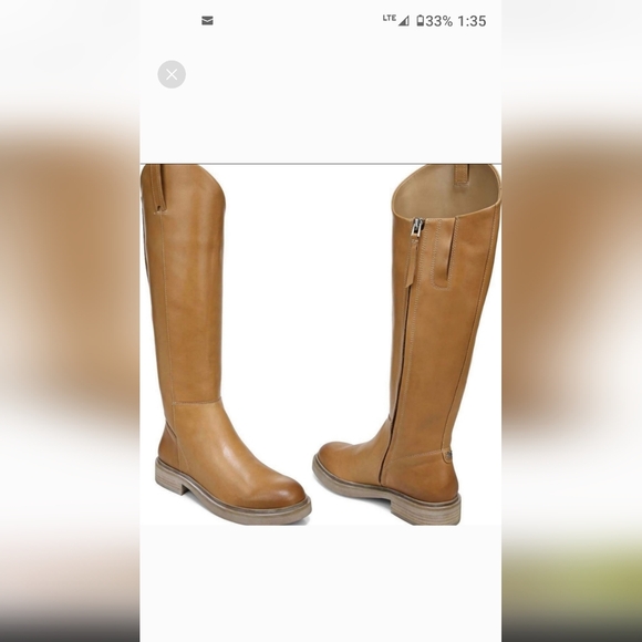 Sam Edelman Tan Leather Boots - Picture 3 of 10